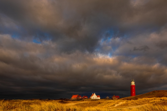 De vuurtoren van Texel