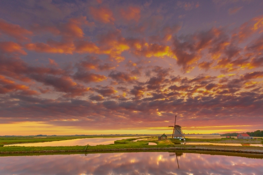 Molen Het Noorden op Texel