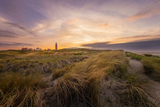De vuurtoren van Texel